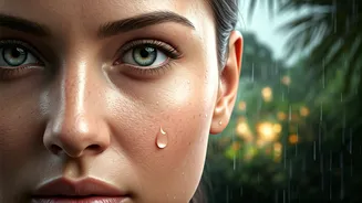 Less Makeup Wins During India's Rainy Season