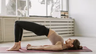 Bridge pose: A yoga staple for strength and flexibility