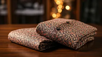 Cozy & Chic: Winter's Woolen Kurta Palazzo Sets