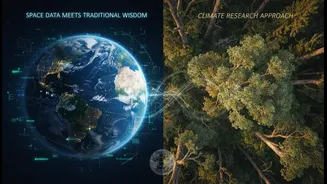 Space Data Meets Traditional Wisdom In A New Climate Research Approach