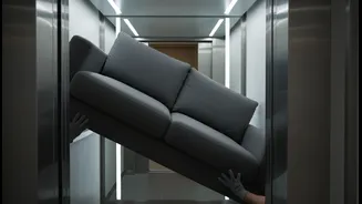 A Good Sofa Should Fit Through The Lift More Than Once
