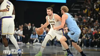 Luka Doncic Scores 44 Points And 12 Rebounds To Propel Lakers Past Grizzlies
