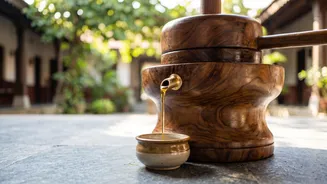How Traditional Wooden-Ghani Extraction Safeguards Sesame Oil From Oxidation During The Cold-Pressing Process
