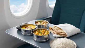 Viral Family Feast Asks Whether 30,000 Feet Changes Mealtime Etiquette