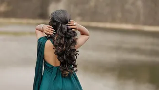 How to do pin curls at home