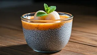 The Best Litchi Chia Seed Pudding For Mornings