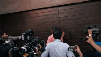 Kolkata cops arrive at TMC MP Abhishek Banerjee's home