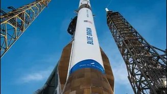 Blue Origin completes 3rd New Glenn landing BlueBird 7 misorbits