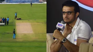 ‘Indian team wanted this’: CAB president Sourav Ganguly defends Kolkata pitch curator amid massive criticism