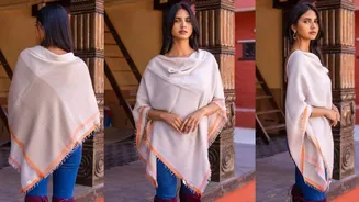 5 stylish ways to wear a shawl