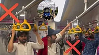 Varun Dhawan’s Pull Ups On Mumbai Metro Go Viral, MMMOCL Issues Warning; Watch
