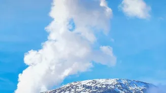 The Best Active Volcano View May Come From a Distant Safe Point