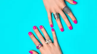 Why Chrome And Shimmer Nails Can Work Beyond Weddings And Major Celebrations