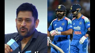 'Performance, fitness – these are the criteria' - MS Dhoni on Rohit Sharma, Virat Kohli's chances of playing ODI World Cup