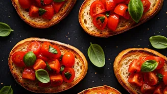 Bruschetta de Tomate Perfeita: Receita Fácil e Deliciosa para Impressionar!
