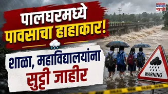 School Holiday: पालघरमध्ये पावसाचा हाहाकार! नद्यांनी ओलांडली धोक्याची पातळी; शाळा, महाविद्यालये तातडीने बंद!