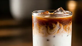 Try This Aesthetic Coconut Milk Iced Chicory Coffee