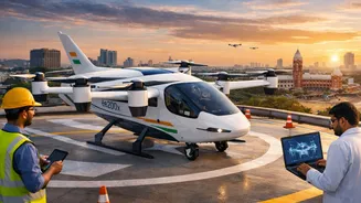 India’s First Flying Taxi Takes Shape: Chennai Startup Builds Electric Air Cab