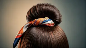5 Chic Hairstyles Elevated by the Grace of Silk Scarves