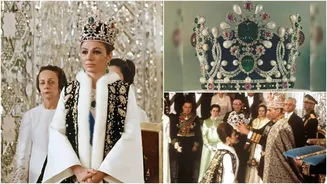 Did You Know? Farah Pahlavi’s 1,469-Diamond Crown Was Made In A Vault