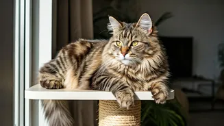 Cat Lovers Are Racing To Install Window Floating Sun Perches