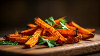 Peri Peri Baked Sweet Potato Fries Are Trending Online Today