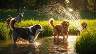 Canine Water Playdates Emerge As Top Summer Community Movement