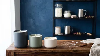 The DIY Candle Project Shows Why Wick Placement Matters For Even Burning