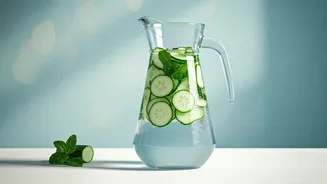 Cucumber Water Is Perfect For Heat-Tired Indians