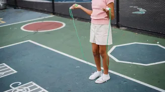 Feeling low? Try a quick jump rope session