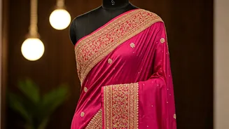 Pink Sarees: 10 Festive Wardrobe Essentials