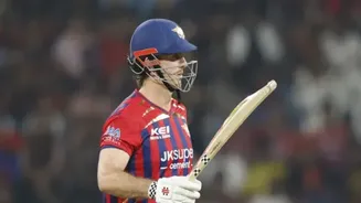 Mitchell Marsh’s fiery century puts RCB under massive pressure in Lucknow