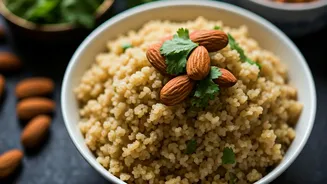 Healthy Oats Upma With Roasted Almonds Goes Viral