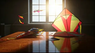 Office Antics: When Desks Became Kite-Flying Arenas!