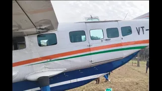 9-Seater Plane Crashes In Odisha; 2 Pilots, 6 Passengers Suffer Injuries