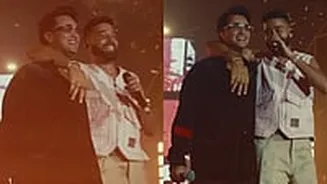 AP Dhillon Jaipur Concert: Indian Cricketer Abhishek Sharma Joins Singer On Stage; Fans Say, 'Didn't Expect That Collab' - Watch Video