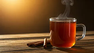 Drink Cinnamon Tea for a Healthy Morning.