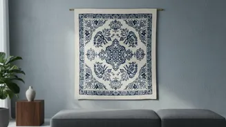 Smart Interior Hacks To Feature Batik Pattern Craftsmanship Across Entryways And Living Rooms