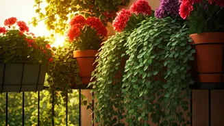 Summer Balconies Are Getting A Trailing-Plant Glow-Up