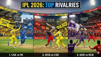 IPL 2026 Key Matches: MI vs CSK, RCB vs KKR, PBKS vs RCB - Dates, Venues and Rivalries