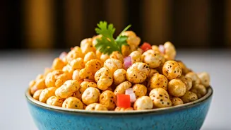Ditch Oily Potato Chips For Crispy Peri Peri Makhana Chaat