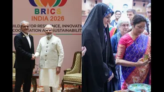 Rashtrapati Bhavan To BRICS Bazaar Shopping: India Rolls Out Red Carpet For Pezeshkian, His Daughter