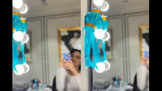 Sharvari Celebrates Diwali While Working