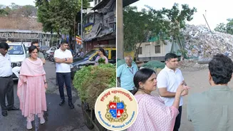Mumbai: BMC Commissioner Ashwini Bhide Inspects Sanitation Sites; Orders GIS Waste Mapping, CCTV At Garbage Hotspots