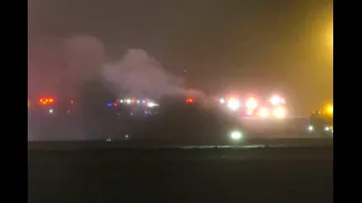 Private Jet With 8 On Board Crashes During Take-Off At Maine Airport In US Amid Severe Winter Storm
