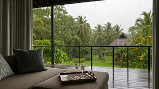 Risk-Free Rain Views Make Better Honeymoon Memories