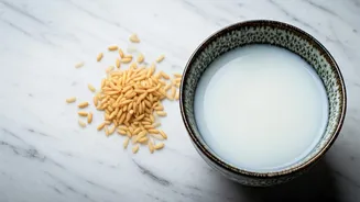 Social Media Can't Stop Talking About Rice Water