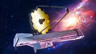 How Webb Telescope Deep Field Data Map Chemical Elements In Early Formed Space Galaxies