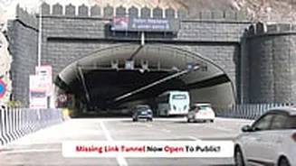Mumbai-Pune Expressway Missing Link Now Open To Public - WATCH VIDEO