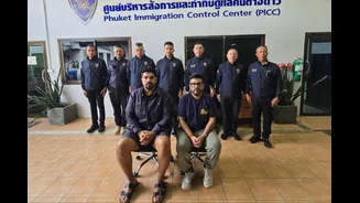 New Photo Shows Luthra Brothers At Phuket Immigration Control Centre After Detention In Thailand